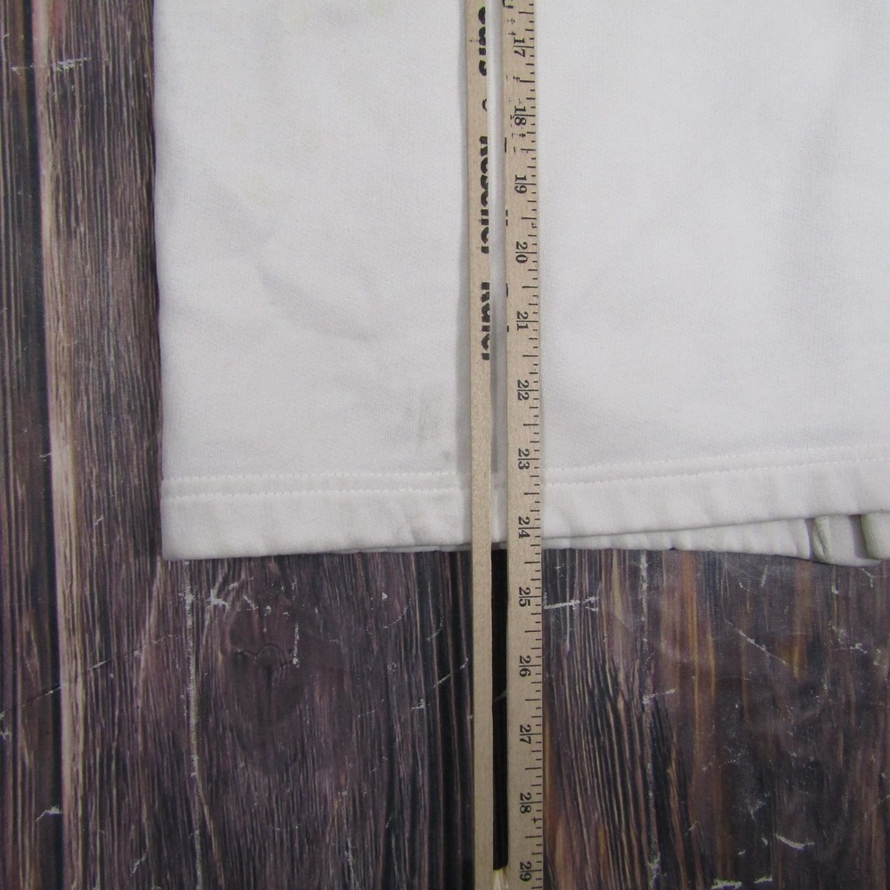 Vintage Orvis Sweatshirt Mens XL White Tribal Western Cardigan Button Fleece - Picture 6 of 6